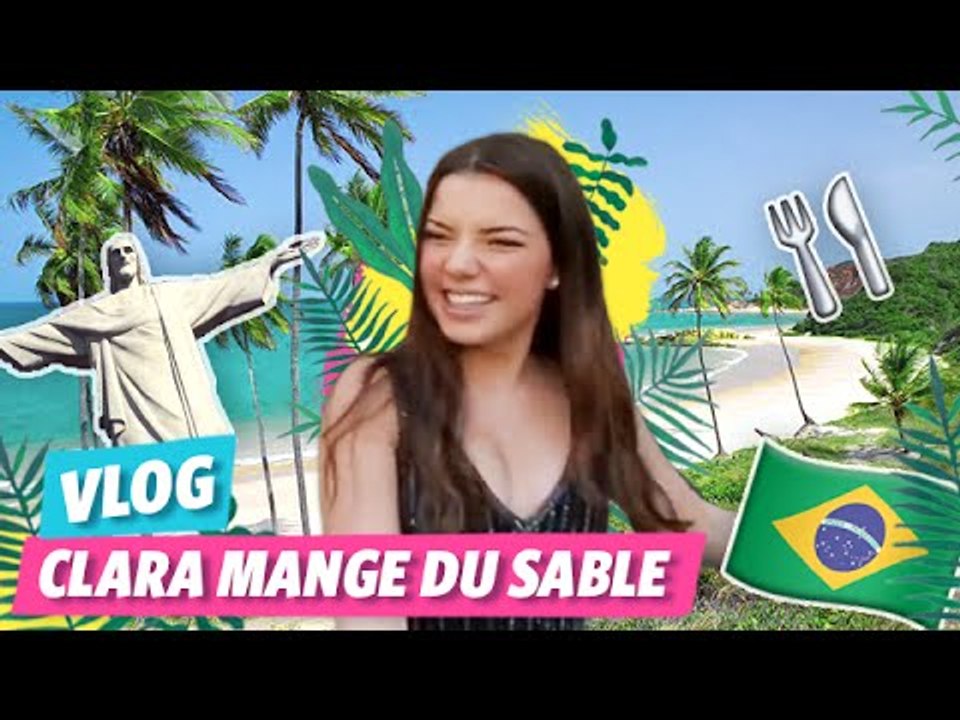 Clara mange du sable !