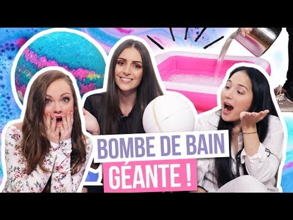DIY - BOMBE DE BAIN LUSH GÉANTE ! avec Sophie Riche, Yoko Nail Art et PerfectHonesty