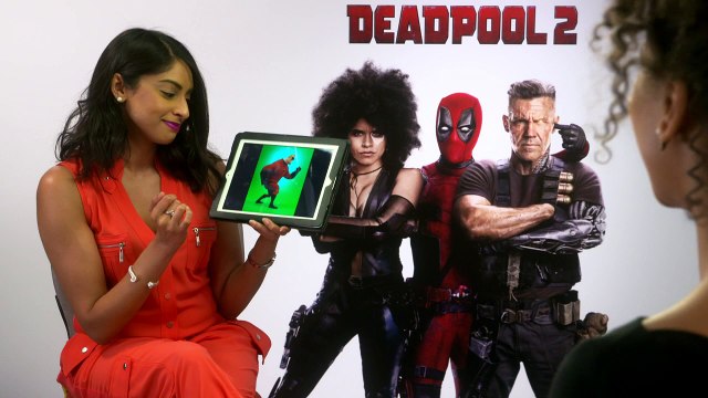 DEADPOOL 2: Josh Brolin & Zazie Beetz guess superhero butts!