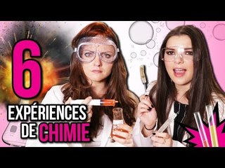 ON FAIT DES EXPÉRIENCES CHIMIQUES ! Avec Clara Marz et Sophie Riche