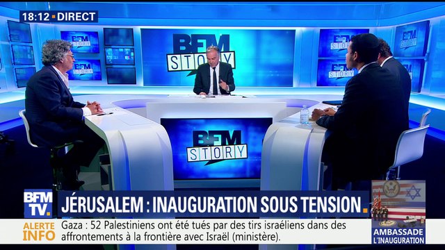 Inauguration sous tension de l'ambassade américaine à Jérusalem (1/2)