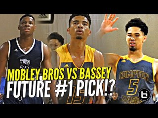 Remember The Names! 3 Future NBA Pros! Evan & Isaiah Mobley vs Charles Bassey BATTLE!