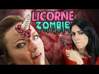 MAKE-UP ZOMBIE LICORNE POUR HALLOWEEN ! avec Anaïs Marion et Sophie Riche