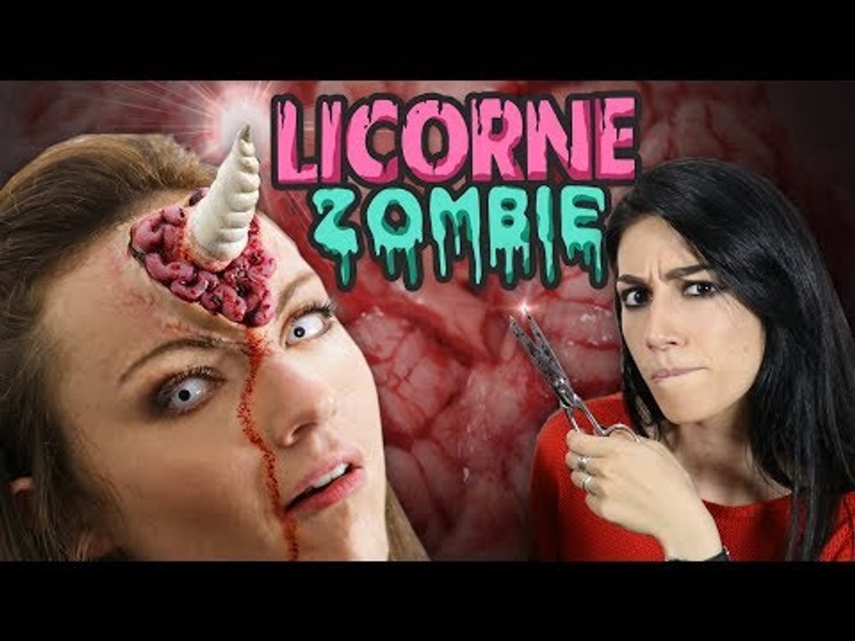 MAKE-UP ZOMBIE LICORNE POUR HALLOWEEN ! avec Anaïs Marion et Sophie Riche