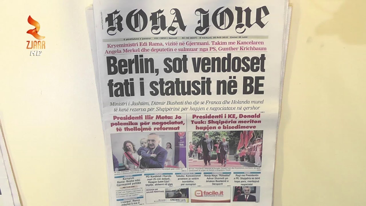 Shtypi i Dites - 25 Prill 2018