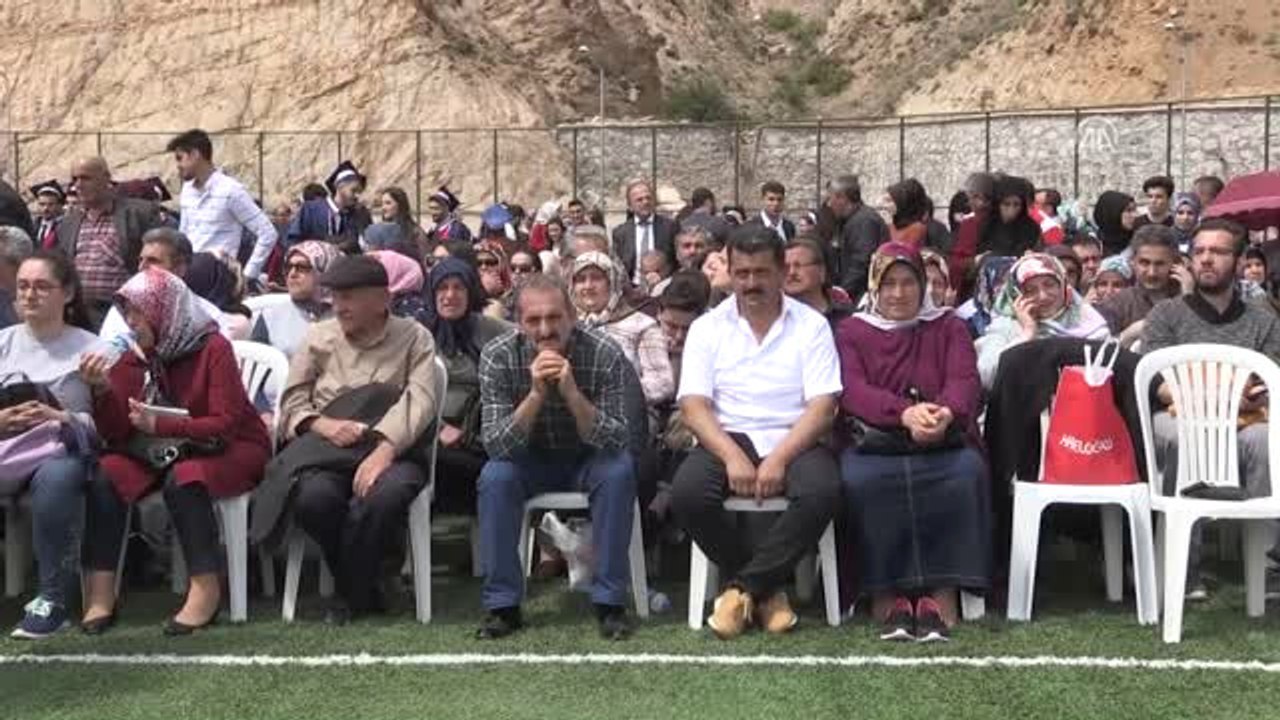 Gümüşhane Üniversitesinde Mezuniyet Töreni