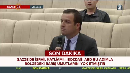 Bekir Bozdağ açıklama yapıyor