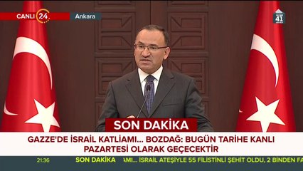 Bekir Bozdağ açıklama yapıyor