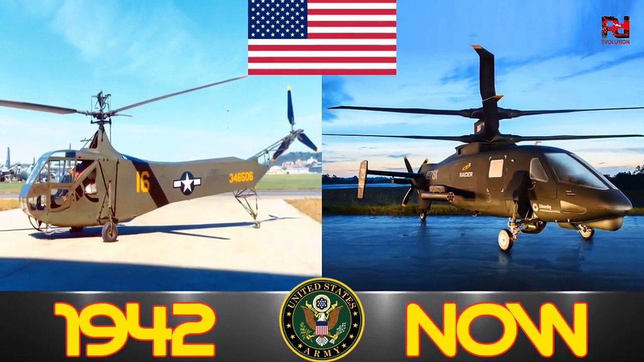 US_Military_Helicopters_-_Evolution_From_1942-Now