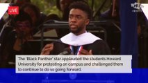 Chadwick Boseman Praises Students in Powerful Commencement Speech at Howard