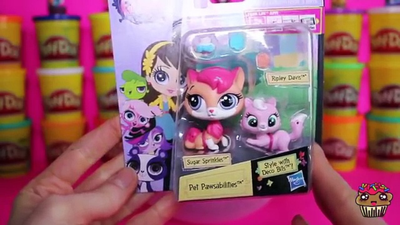 Giant Littlest Pet Shop Play Doh Surprise Egg Sugar Sprinkles | Shopkins LPS Disney Palace Pets