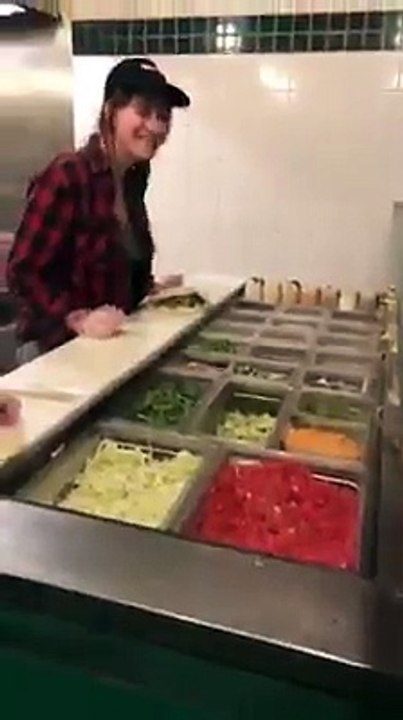Employee Loses Her Temper And Spits In A Customer Food!