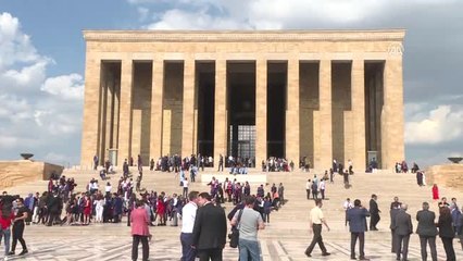 TOBB Heyeti Anıtkabir'i Ziyaret Etti