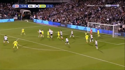 Aboubakar Kamara yellow card for obvious diving against Derby!