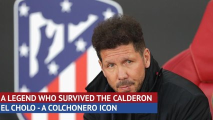 Diego Simeone - a legend of the Calderon