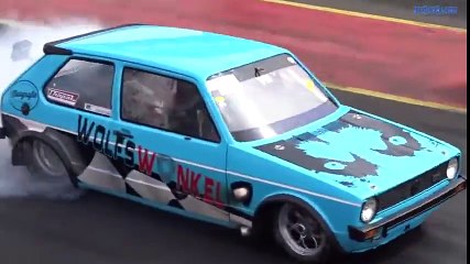 Wankel motorlu Golf 1, Scirocco ile dalga geçiyor