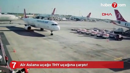 Air Asiana uçağıı THY uçağına çarptı!