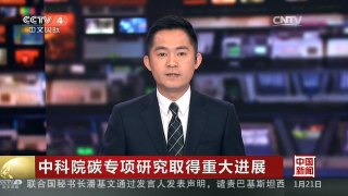 [中国新闻]中科院碳专项研究取得重大进展