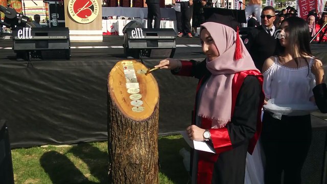 Kastamonu Üniversitesinde mezuniyet töreni