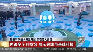 [中国新闻]朝鲜科学技术殿堂开放 吸引万人参观