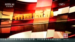 [中国新闻]贵阳：拖挂车超高进城 别克新车被挂落