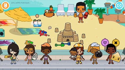 Toca Life Vacation App for Kids [Treasure Unlock]
