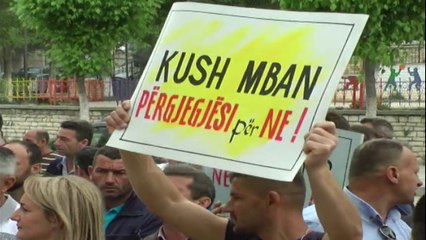 Punonjësit e guroreve në protestë - Top Channel Albania - News - Lajme