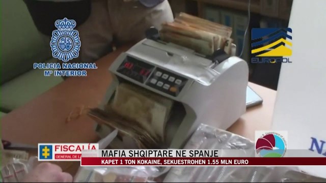 Spanjë, kapet 1 ton kokainë - News, Lajme - Vizion Plus