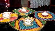 DIY-Diya/Candle decoration ideas for Diwali | GeetaKAgarwal