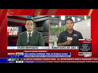 Korban Ledakan Bom Disemayamkan di Rumah Duka Adi Jasa Surabaya
