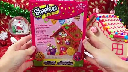 Download Video: Shopkins Sweets Shop Kooky Cookie Candy Gingerbread House