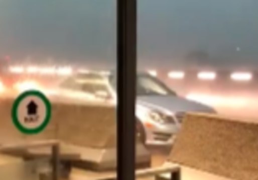 Powerful Winds Buffet Dulles Airport, Tornado Warning Issued