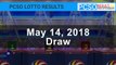 PCSO Lotto Results Today May 14, 2018 (6/55, 6/45, 4D, Swertres, STL & EZ2)
