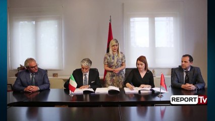 Report TV - Tiranë, nënshkruhet projekti për spitalin e ri 7 katësh për sëmundjet e brendshme