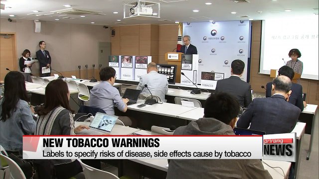 New warnings and graphics to be added on tobacco products
