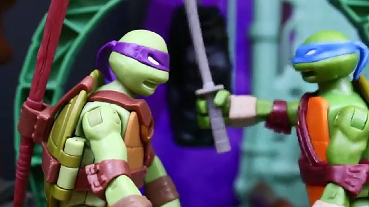 Ninja Turtles Battle Shell Parody Aerial Attack Leo Shoots Down Ground Pounder Raph