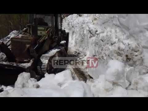 Report TV - Ishte bllokuar nga dëbora, hapet pas katër muajsh rruga në Theth