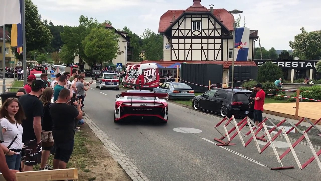 Jean Pierre Kreamer am Wörthersee JP Performance Audi Etron Vision GT Seetron 2k18