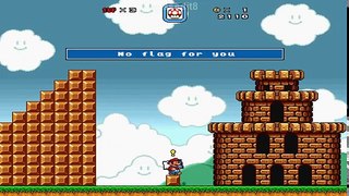 Super Mario Bros. X (SMBX) Custom Level - Mario Dies