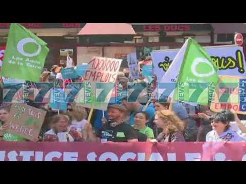 PROTESTA MASIVE KUNDER MACRON - News, Lajme - Kanali 14