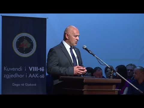 Ardian Gjini rizgjedhet kryetar i AAK - së, dega në Gjakovë - Lajme