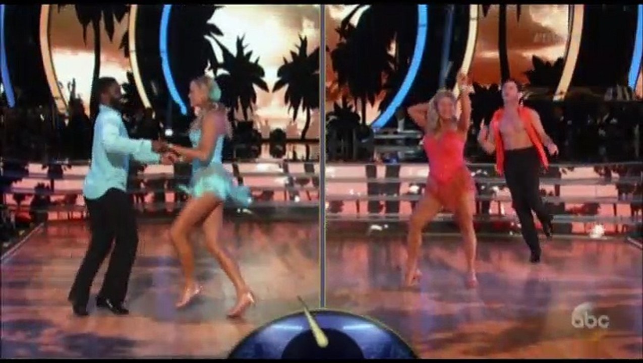 Tonya Harding & Sasha Farber and Jennie Finch & Keo Motsepe - Cha Cha Dance-Off