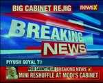 Modi reshuffles cabinet Piyush Goyal given additional charge of Finance, Rajyavardhan Rathore gets I&B