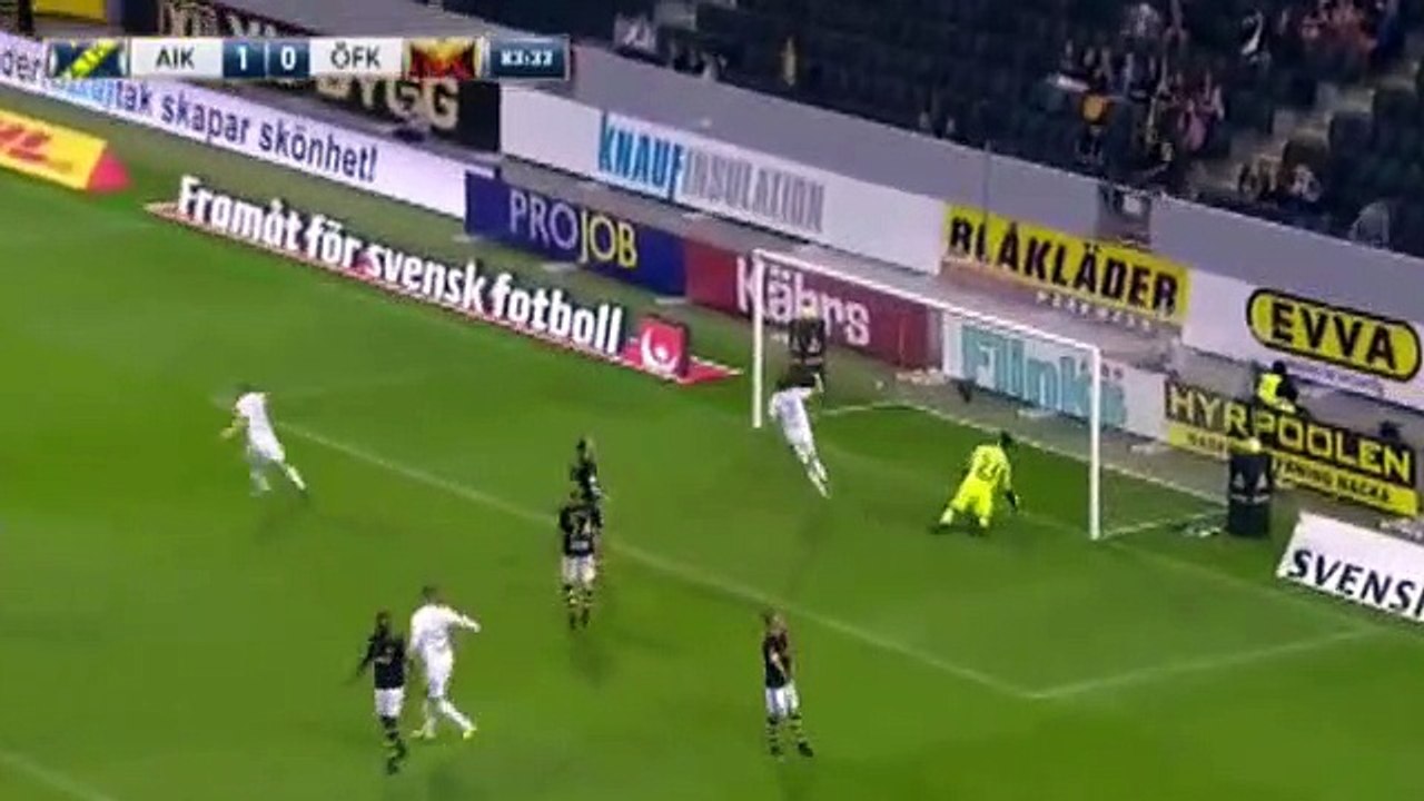 AIK 1:1 Ostersunds (Sweden. Allsvenskan. 14 May 2018)