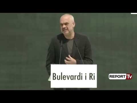 Bulevardi i RI, Rama: Po të mos ishte Veliaj kryetar, do duheshin edhe 60 vite të përfundonte