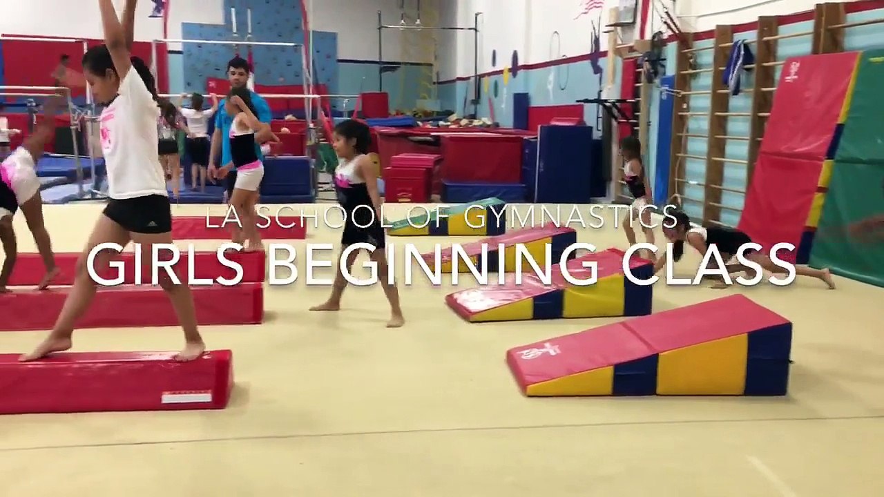 Handstand, Tumbling And Lots More From Our Girls Beginning Class