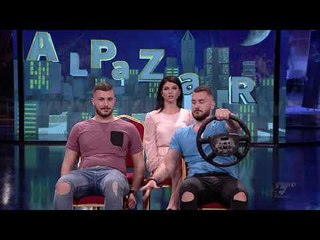 Al Pazar - Montana dhe Montela me makine - 5 Maj 2018 - Show Humor - Vizion Plus