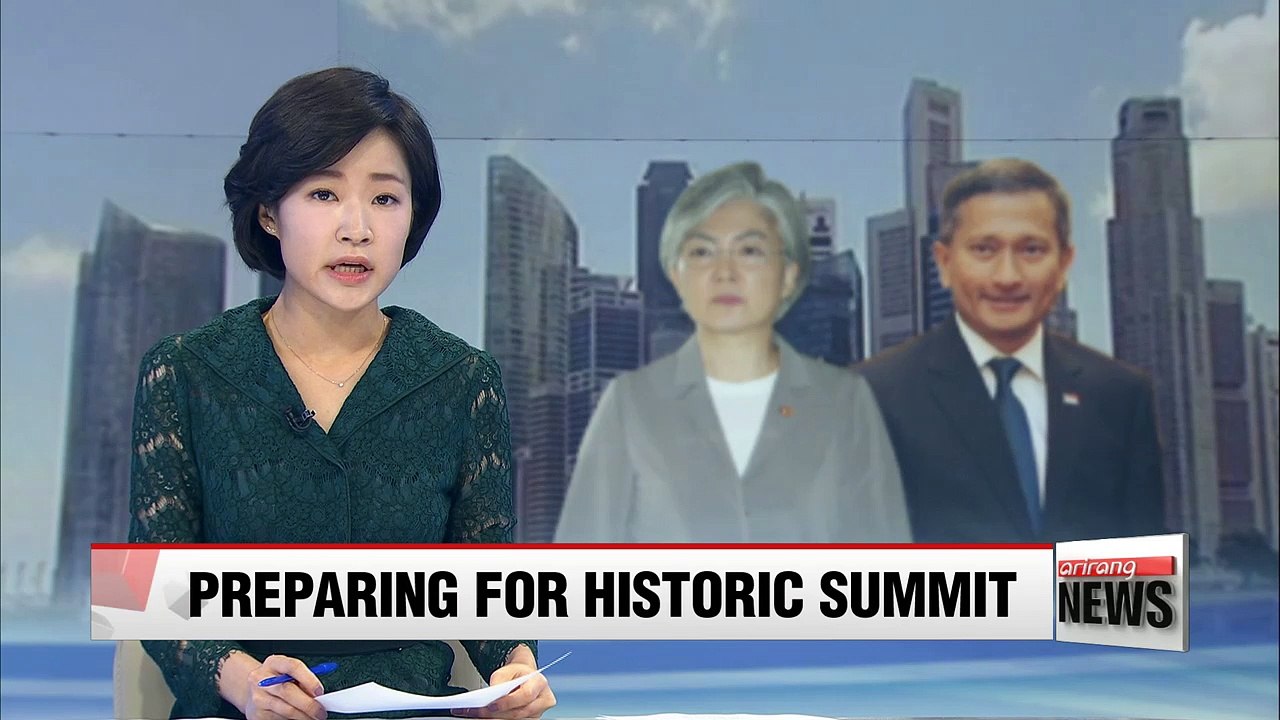 Seoul's FM talks with Singaporean counterpart to seek cooperation on N.K.-U.S. summit