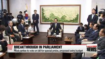 Rival parties reach agreement to normalize parliament after 42 day standstill