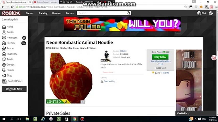 Roblox Im Doing It Spending A Little Robux Video - limited u icon roblox